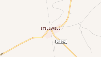 Stillwell, Georgia map