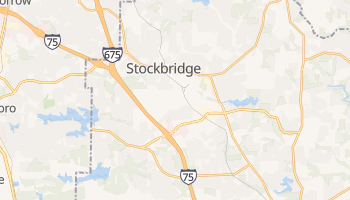 Stockbridge, Georgia map
