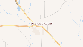 Sugar Valley, Georgia map