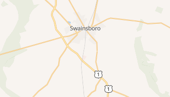 Swainsboro, Georgia map