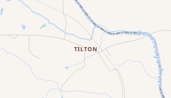 Tilton, Georgia map