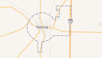 Vienna, Georgia map