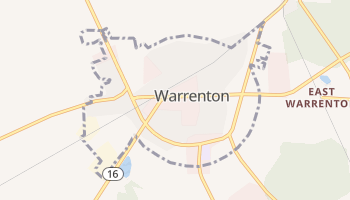 Warrenton, Georgia map
