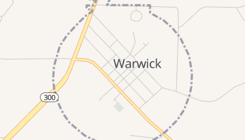 Warwick, Georgia map