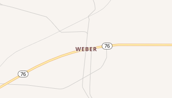 Weber, Georgia map