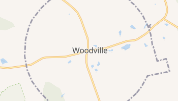 Woodville, Georgia map