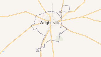 Wrightsville, Georgia map
