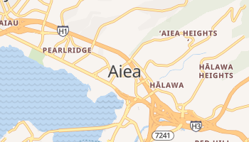 Aiea, Hawaii map