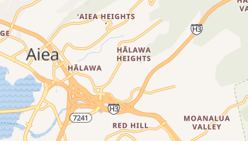 Halawa Heights, Hawaii map