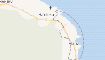 Hana, Hawaii map