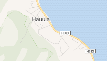 Hauula, Hawaii map