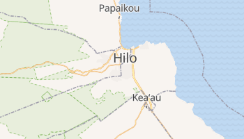 Hilo, Hawaii map