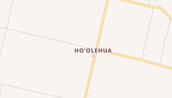 Hoolehua, Hawaii map