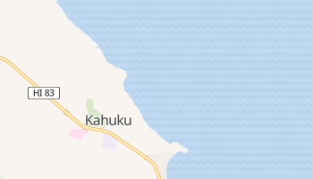 Kahuku, Hawaii map