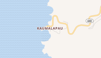 Kaumalapau, Hawaii map
