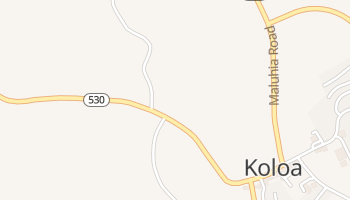 Koloa, Hawaii map