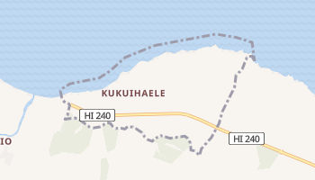 Kukuihaele, Hawaii map