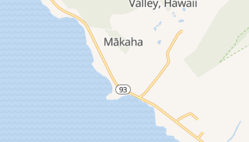 Makaha, Hawaii map