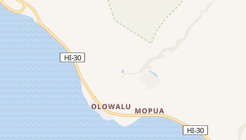 Olowalu, Hawaii map