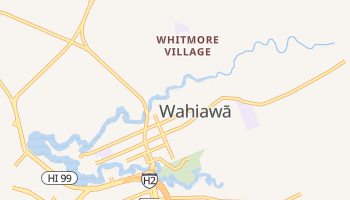 Wahiawa, Hawaii map