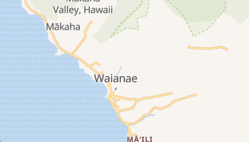 Waianae, Hawaii map