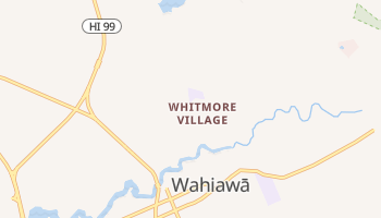 Whitmore Village, Hawaii map