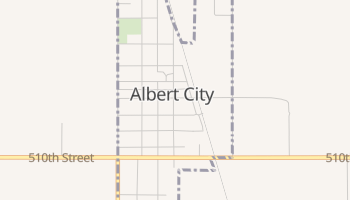 Albert City, Iowa map