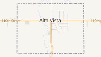 Alta Vista, Iowa map