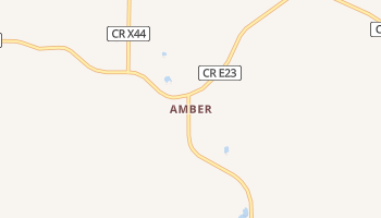 Amber, Iowa map