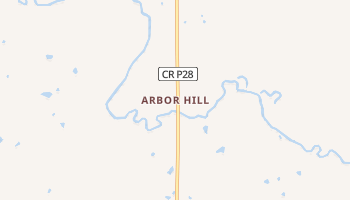 Arbor Hill, Iowa map