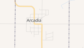 Arcadia, Iowa map