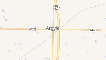 Argyle, Iowa map