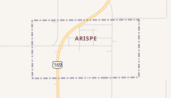 Arispe, Iowa map