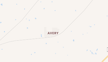 Avery, Iowa map