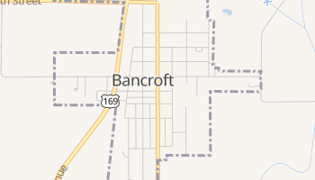 Bancroft, Iowa map