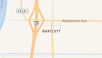 Bartlett, Iowa map