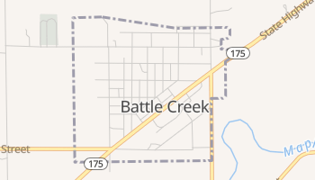 Battle Creek, Iowa map