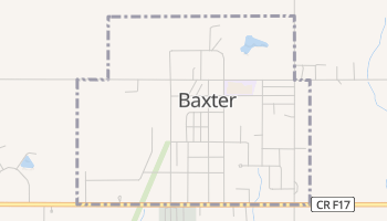 Baxter, Iowa map