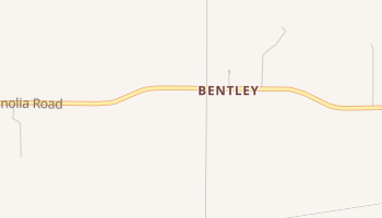 Bentley, Iowa map