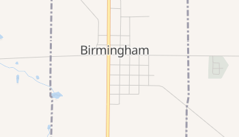 Birmingham, Iowa map