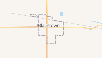 Blairstown, Iowa map