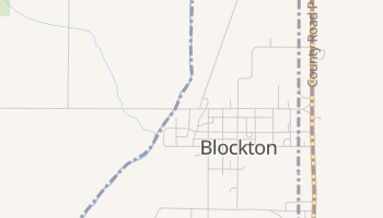 Blockton, Iowa map