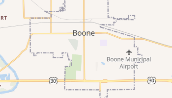Boone, Iowa map