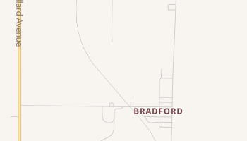 Bradford, Iowa map
