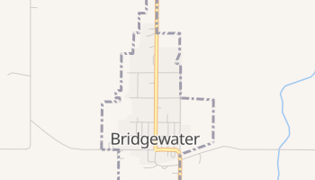 Bridgewater, Iowa map