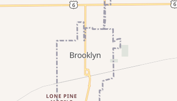 Brooklyn, Iowa map