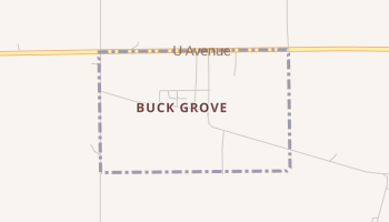 Buck Grove, Iowa map