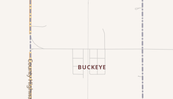 Buckeye, Iowa map