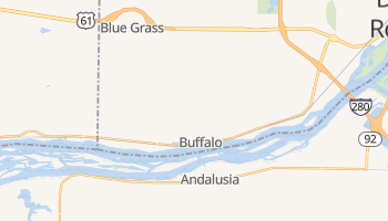 Buffalo, Iowa map