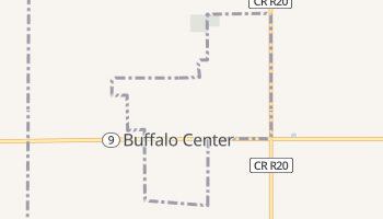 Buffalo Center, Iowa map